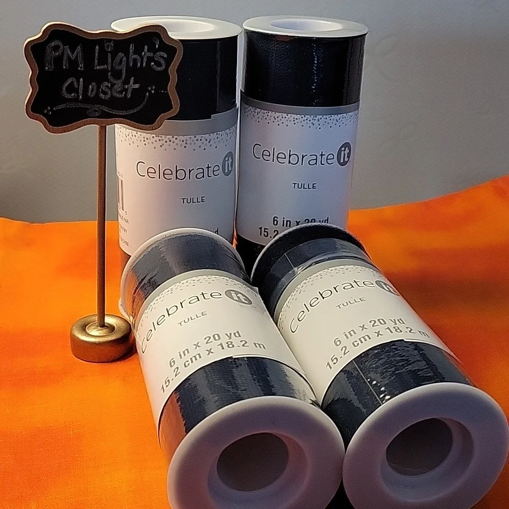 Celebrate It Navy Tulle 4 Rolls New Wedding Party